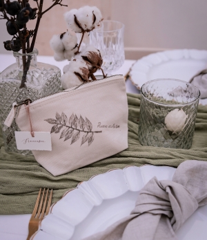 Wedding pochette botanica
