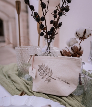 Wedding pochette botanica