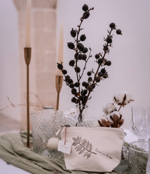 Wedding pochette botanica